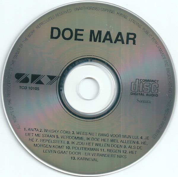 Doe Maar - Doe Maar (CD Tweedehands)