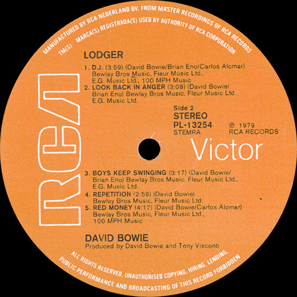 David Bowie - Lodger (LP Tweedehands)