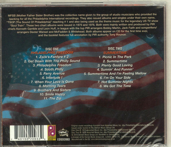 MFSB - Philadelphia Freedom & Summertime (CD)