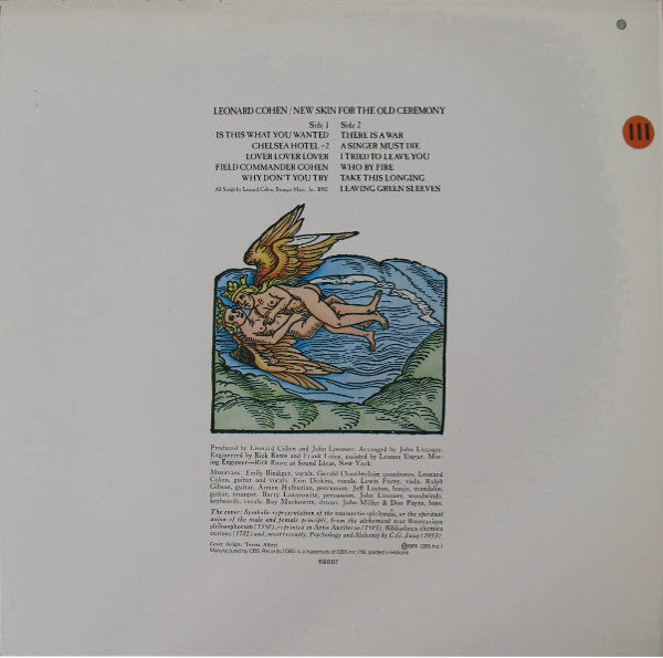 Leonard Cohen - New Skin For The Old Ceremony (LP Tweedehands) - Discords.nl