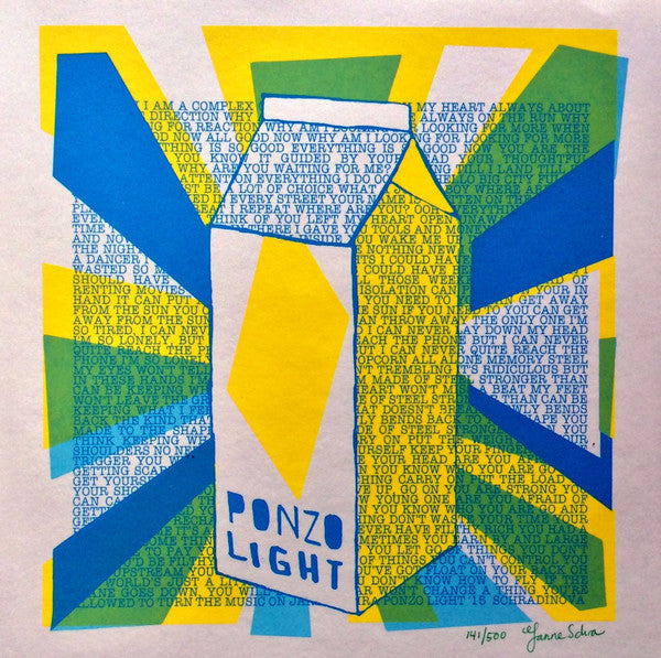 Janne Schra - Ponzo Light (LP Tweedehands)