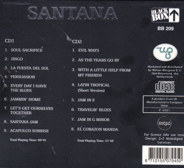 Santana - Jingo (CD Tweedehands)