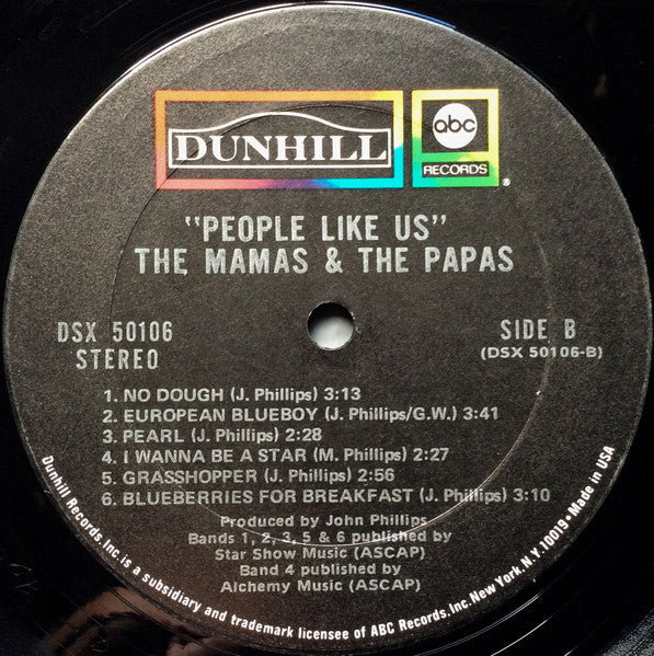 Mamas & The Papas, The - People Like Us (LP Tweedehands)