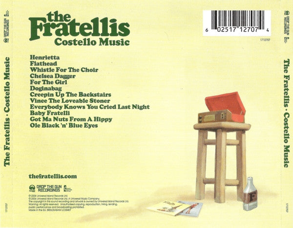 Fratellis, The - Costello Music (CD)