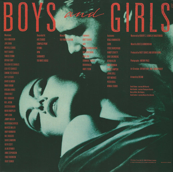 Bryan Ferry - Boys And Girls (LP Tweedehands)