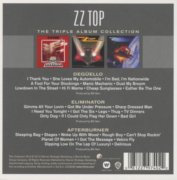 ZZ Top - The Triple Album Collection (CD)