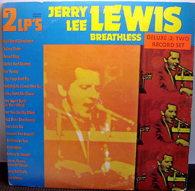 Jerry Lee Lewis - Breathless (Roll Over Beethoven / High Heel Sneakers) (LP Tweedehands)