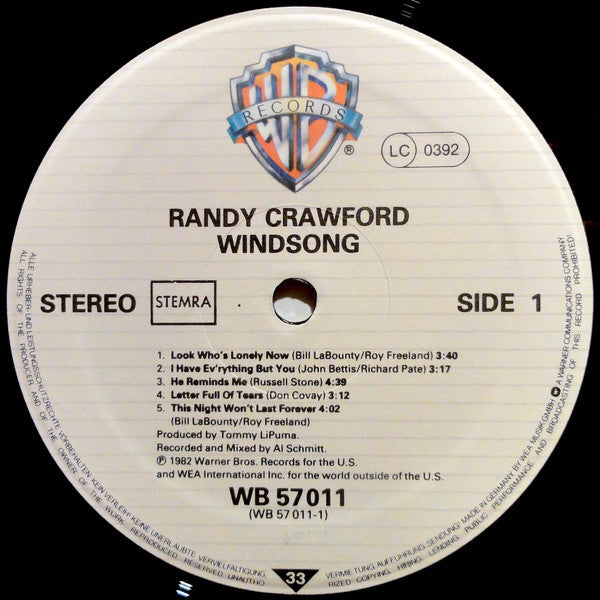 Randy Crawford - Windsong (LP Tweedehands)