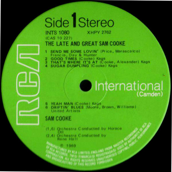Sam Cooke - The Late And Great Sam Cooke (LP Tweedehands)