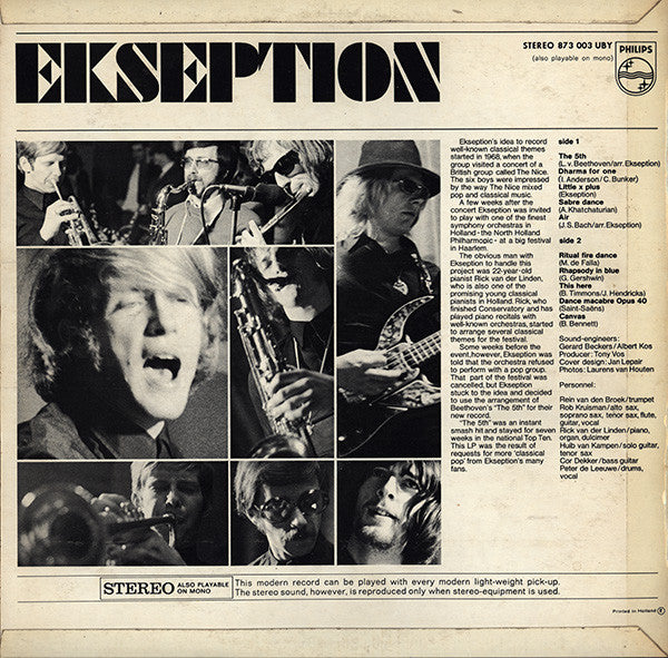 Ekseption - Ekseption (LP Tweedehands) - Discords.nl