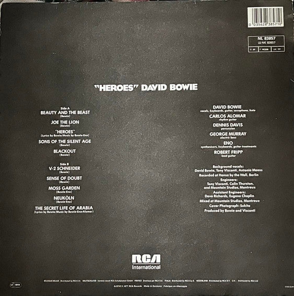David Bowie - "Heroes" (LP Tweedehands)