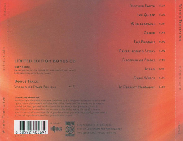 Within Temptation - Mother Earth (CD Tweedehands)