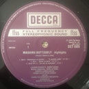 Giacomo Puccini, Mirella Freni, Luciano Pavarotti, Christa Ludwig, Robert Kerns, Wiener Philharmoniker, Herbert von Karajan - Madama Butterfly (Highlights) (LP Tweedehands)