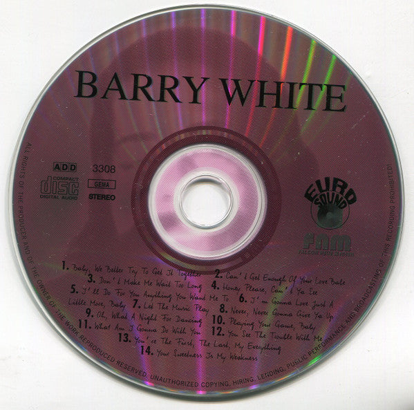 Barry White - Let The Music Play (CD)