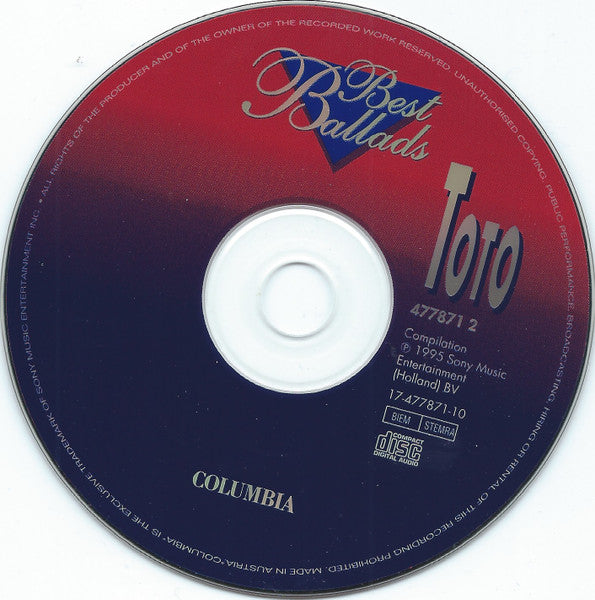 Toto - Best Ballads (CD)