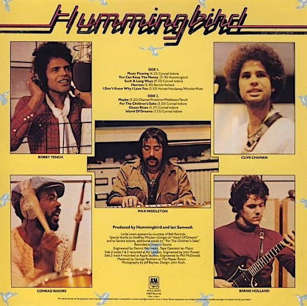 Hummingbird - Hummingbird (LP Tweedehands)