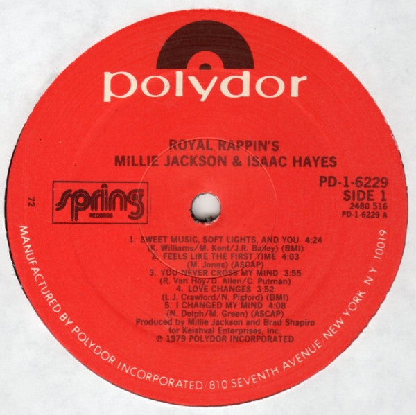 Millie Jackson & Isaac Hayes - Royal Rappin's (LP Tweedehands)