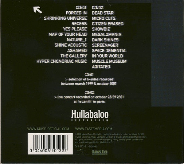 Muse - Hullabaloo Soundtrack (CD Tweedehands)