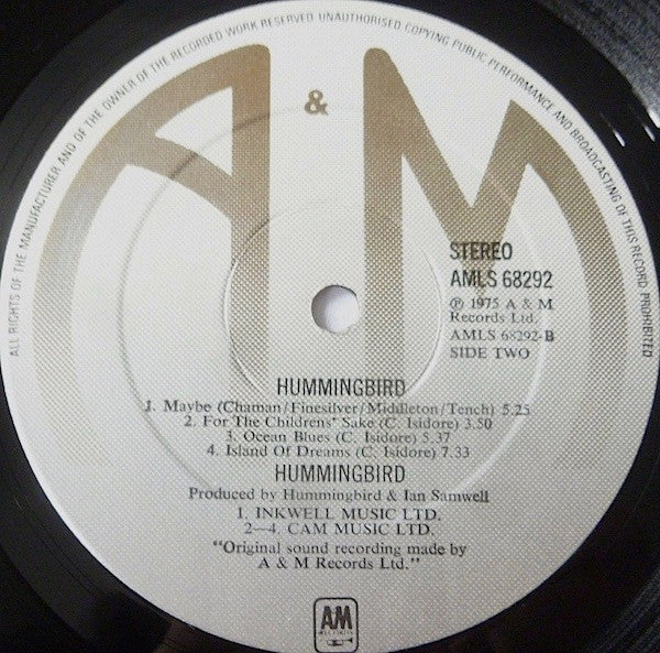 Hummingbird - Hummingbird (LP Tweedehands)