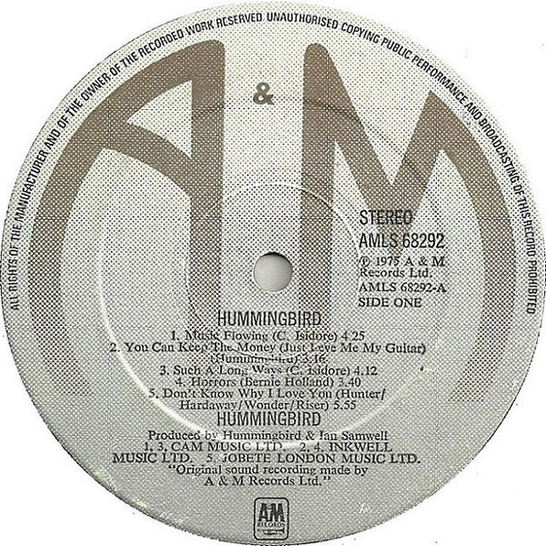 Hummingbird - Hummingbird (LP Tweedehands)