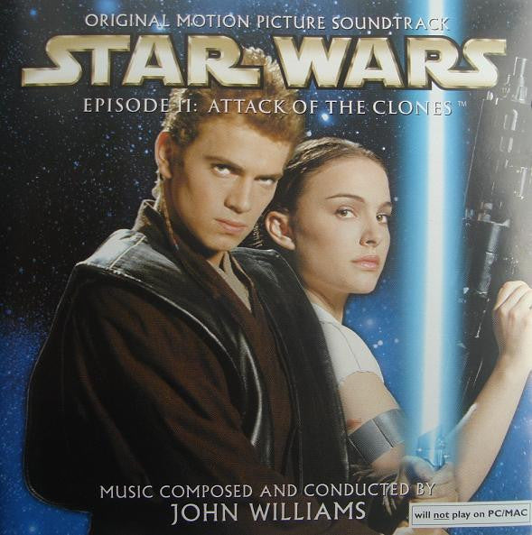 John Williams (4) - Star Wars Episode II: Attack Of The Clones (Original Motion Picture Soundtrack) (CD)
