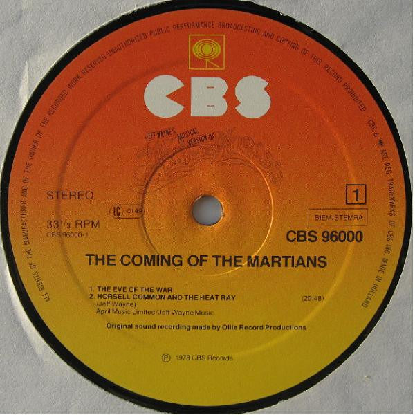 Jeff Wayne - Jeff Wayne's Musical Version Of The War Of The Worlds (LP Tweedehands) - Discords.nl