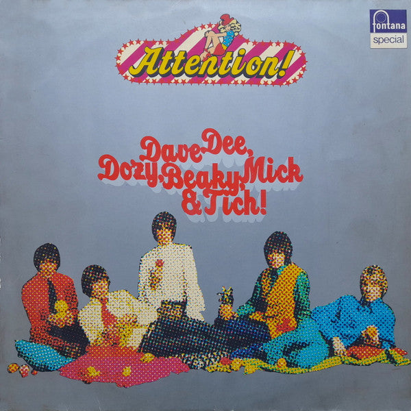 Dave Dee, Dozy, Beaky, Mick & Tich - Attention! Dave Dee, Dozy, Beaky, Mick & Tich (LP Tweedehands)