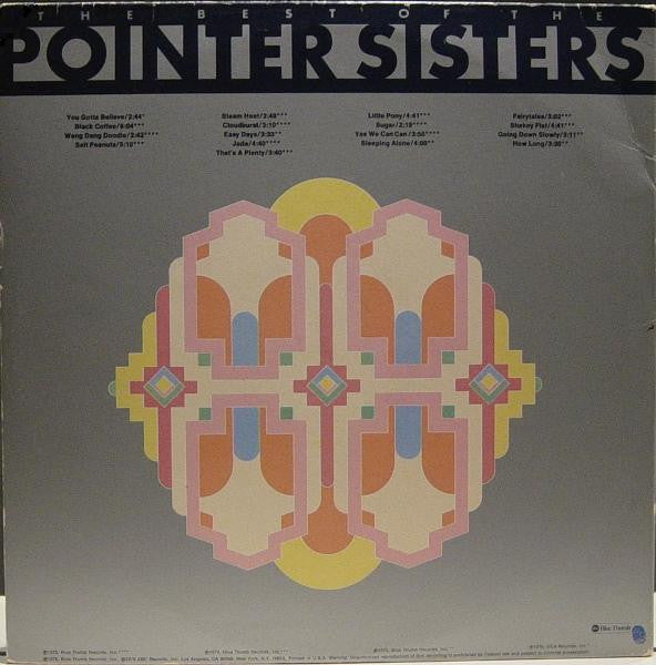 Pointer Sisters - The Best Of The Pointer Sisters (LP Tweedehands)