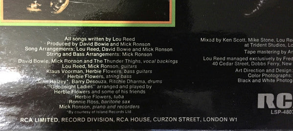 Lou Reed - Transformer (LP Tweedehands)