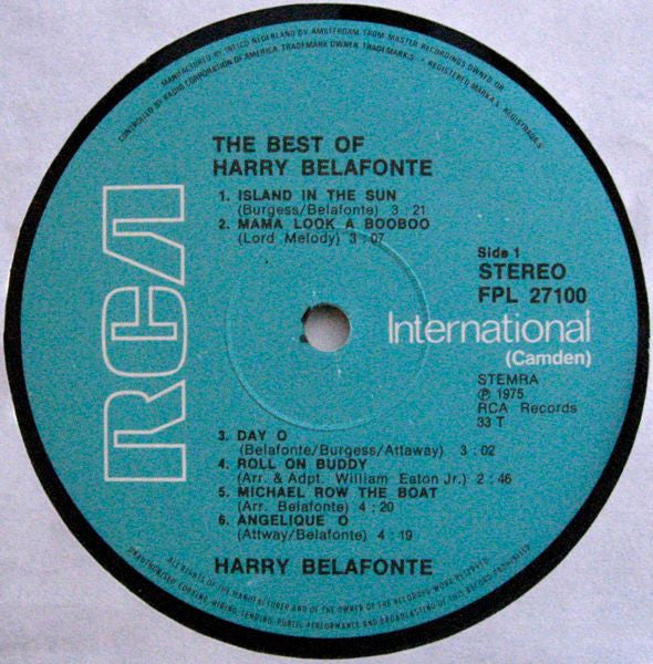 Harry Belafonte - The Best Of Harry Belafonte (LP Tweedehands)