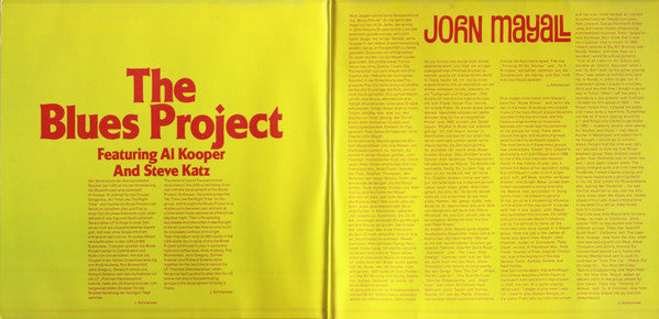 Blues Project, The Featuring Al Kooper And Steve Katz / John Mayall - Pop History (LP Tweedehands)