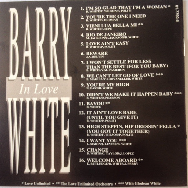 Barry White - In Love (CD)