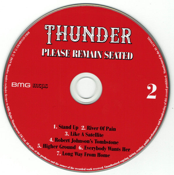 Thunder - Please Remain Seated (CD) - Discords.nl