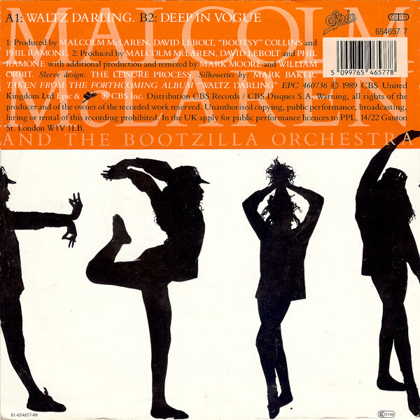 Malcolm McLaren And The Bootzilla Orchestra - Waltz Darling (7-inch Tweedehands)