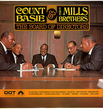 Count Basie & Mills Brothers, The - The Board Of Directors (LP Tweedehands) - Discords.nl