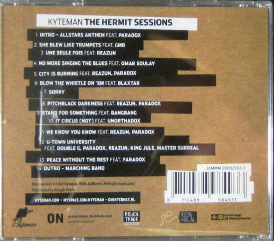 Kyteman - The Hermit Sessions (CD) - Discords.nl