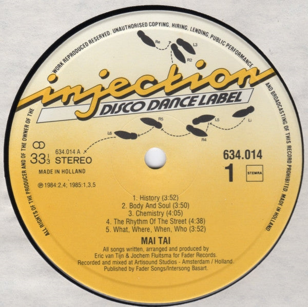 Mai Tai - Mai Tai (LP Tweedehands) - Discords.nl
