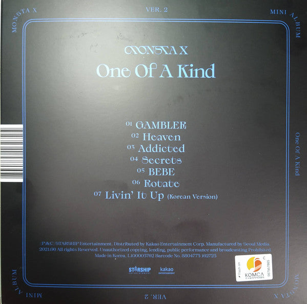 Monsta X (2) - One Of A Kind (CD Tweedehands)