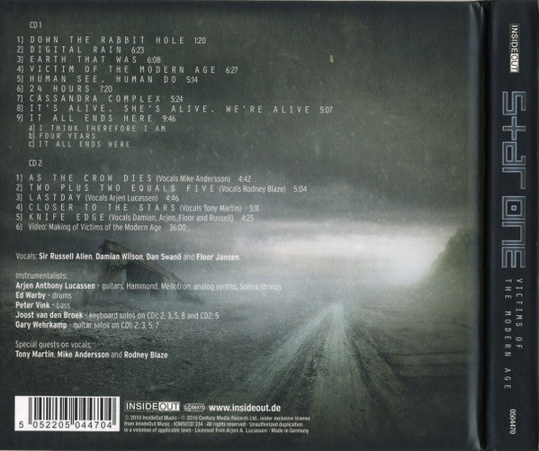 Arjen Anthony Lucassen's Star One - Victims Of The Modern Age (CD)
