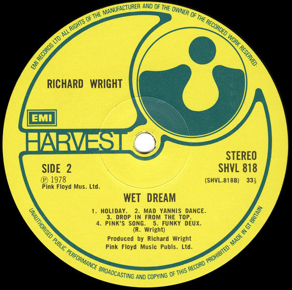 Richard Wright - Wet Dream (LP Tweedehands) - Discords.nl