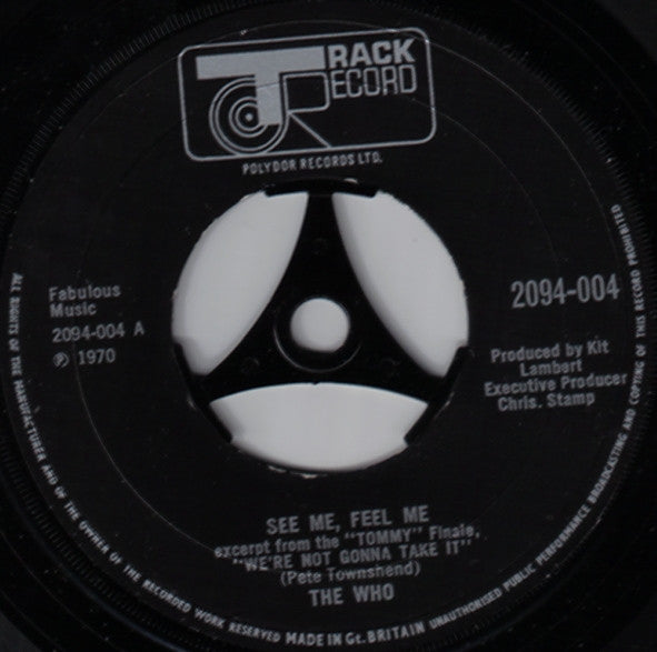 Who, The - See Me, Feel Me / Overture To Tommy (7-inch Tweedehands)