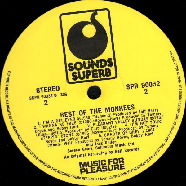 Monkees, The - Best Of The Monkees (LP Tweedehands)
