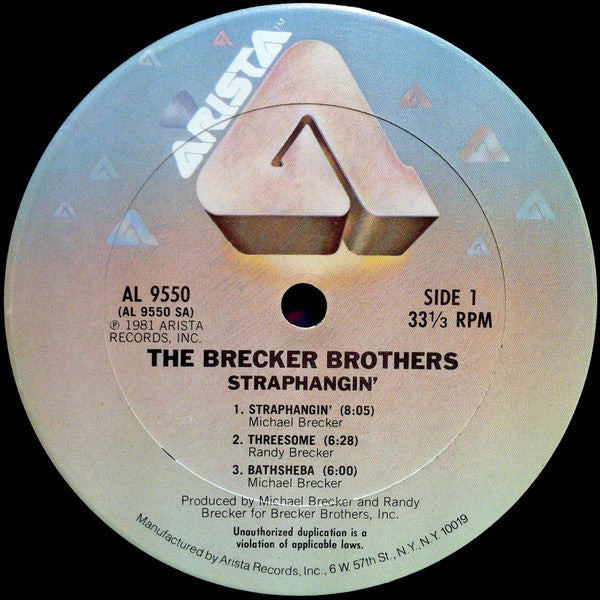Brecker Brothers, The - Straphangin' (LP Tweedehands)