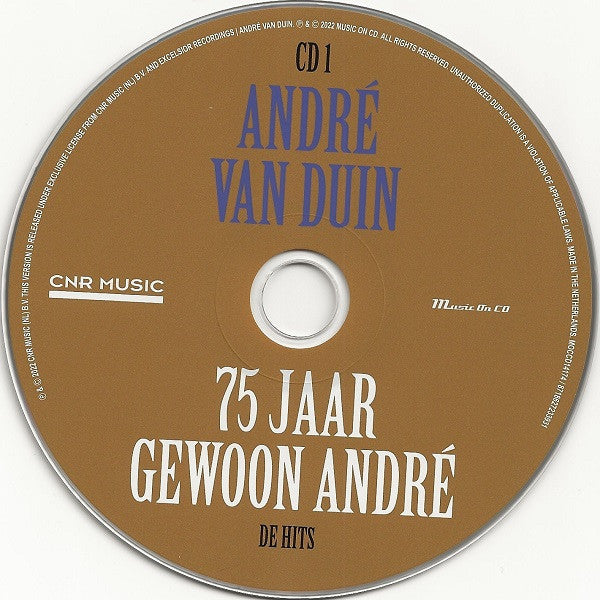 André van Duin - 75 Jaar Gewoon André (CD)