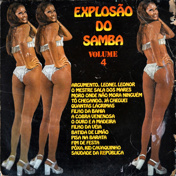 Conjunto Explosão Do Samba - Explosão Do Samba Volume 4 (LP Tweedehands)