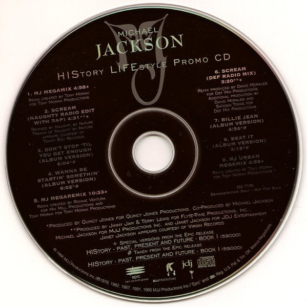 Michael Jackson - HIStory LIFEstyle Promo CD (CD Tweedehands) - Discords.nl