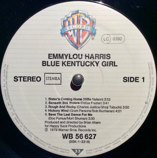 Emmylou Harris - Blue Kentucky Girl (LP Tweedehands)