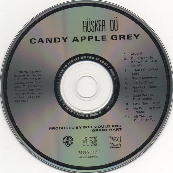 Hüsker Dü - Candy Apple Grey (CD Tweedehands)