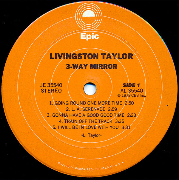 Livingston Taylor - 3-Way Mirror (LP Tweedehands) - Discords.nl