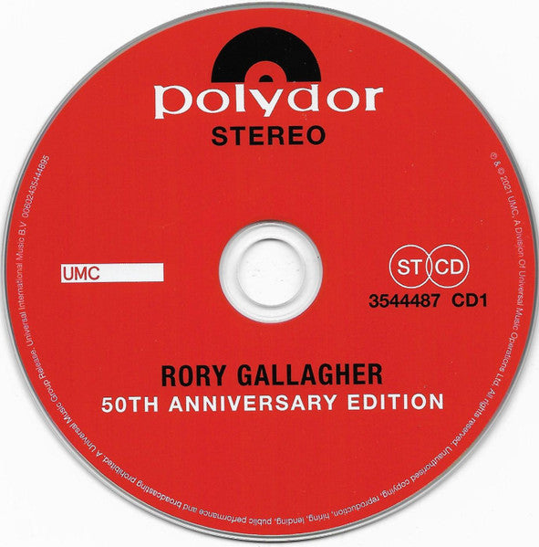 Rory Gallagher - Rory Gallagher - 50th Anniversary Edition - (CD) - Discords.nl
